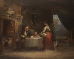 The Fisherman's Cottage by William Shayer Senior