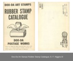 Doo-Da Art Stamps Rubber Stamp Catalogue by E.F. Higgins III