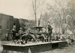 President Thomas Kane Speaks at an Outdoor Ceremony