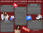 Sociopaths Have Formed Social Media by Alexandra Drews