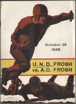 October 20, 1938, UND Freshman vs. NDAC Freshman by University of North Dakota