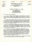 Statement by the Three Affiliated Tribes Tribal Business Council Regarding Flood Relief, March 15, 1950