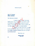 Letter from Margaret Klotz to Representative Bernard Gehrmann Regarding Bill 8360, November 11, 1935 by Margaret Klotz