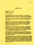 Letter from Congressman Burdick to Sybelle Wright Regarding Native Conditions, February 11, 1949 by Usher Burdick
