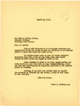 Letter from Representative Burdick to John O. Hjelle Regarding Native Populations, August 31, 1949