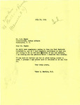 Letter from Representative Burdick to D. S. Myer Regarding Oscar Burr's Petition, July 30, 1951