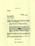 Letter from Representative Burdick to L. R. Nostdal Regarding Indian Definition, October 1, 1951