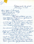 Letter from Martin Cross to Representative Burdick Regarding Public Law 437, January 17, 1950