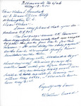 Letter from Martin Cross to Representative Burdick Regarding US House Resolution 8411, May 18, 1950
