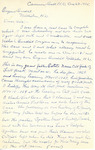 Letter from Charles Fool Bear to Eugene Burdick Regarding Catfish's Estate, December 23, 1935
