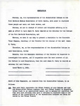 Unsigned Resolution from Members of the Three Affiliated Tribes Requesting Removal of James E. Curry as Tribal Attorney, March 5, 1952