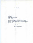 Letter from Representative Burdick to H. F. Gierke, Jr. Informing of an April 4 Hearing That Will Address Complaints Made by Members of the Three Affiliated Tribes and Others Including Those Made by Gierke, March 24, 1952