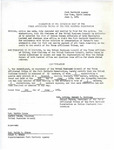 Resolution Passed by Three Affiliated Tribes Tribal Council Allowing Chairman Martin Cross to Select Representatives for Conference About Per Capita Payments, June 3, 1954