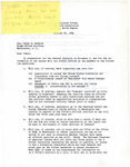 Election Questionnaire Sent from the Three Affiliated Tribes to Representative Burdick, October 25, 1954