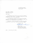 Letter from Martin Cross to Representative Burdick Regarding the Resignation of Superintendent Shane, July 7, 1955