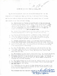 Report of Washington Trip, Statement Read and Approved by Laura Knudson, March 1956