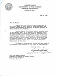 Letter from Royce A. Hardy to Representative Engle Regarding Reservoir Name, June 5, 1958 by Royce A. Hardy