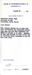 Letter from Representative Burdick to Walter Burk Regarding Garrison Dam Pool Level, August 10, 1954
