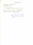 Letter from Josephine Poetz to Representative Burdick in Support of US Senate Bill 2151 and Per Capita Payments, April 24, 1956 by Josephine Poetz