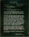 Memo from Glen J. Hopkins to the Chief of the United States (US) Division of Sanitary Engineering Services, Bureau of State Services, Public Health Services Regarding Garrison Dam Water Pollution in Williston, ND, April 10, 1956 by Glen J. Hopkins