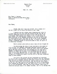 Letter from Bigelow Neal to Representative Burdick Regarding Garrison Dam Pool Level, June 17, 1949