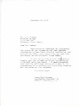 Letter from Laura Page Knudsen on Behalf of Representative Burdick to J. K. Murray Regarding Three Affiliated Tribes Enrollment of Children, September 14, 1956 by Laura Page Knudson