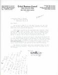 Letter from Carl Whitman, Jr. to Representative Burdick Regarding US Public Law 553 and the Distribution of Funds to Tribal Members, April 4, 1957