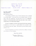 Letter from Theodore Bolman to Representative Burdick Enclosing American Legion Post 271 Resolution to the Three Affiliated Tribes Tribal Council, April 10, 1957