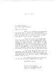 Letter from Laura Page Knudson on Behalf of Representative Burdick to Carl Whitman, Jr. Regarding the Status of Some Appeals, June 13, 1957