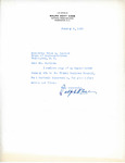 Letter from Ralph Hoyt Case to Representative Burdick Regarding Report Given to Fort Berthold Tribal Business Council, January 6, 1950
