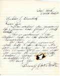 Letter from Chester Smith to Representative Burdick Regarding Garrison Dam, Undated by Chester Smith