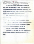 Statement by Walter Burk on Garrison Dam Pool Level, February 18, 1954