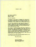 Letter from Laura Knudson to Selma Stenerson Regarding Garrison Dam Flood Land Maps, October 2, 1952