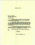 Letter from Representative Burdick to A. M. Winge Regarding Garrison Dam Pool Level, January 2, 1952