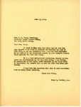 Letter from Representative Burdick to A. N. Winge Regarding Garrison Dam Pool Level, June 17, 1949