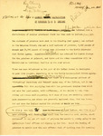 Draft of Statement by Representative Burdick on Distribution of Potatoes to North Dakota Indians, January 22 by Usher Burdick