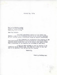 Letter from Representative Burdick to C. H. Beitzel Regarding Food Commodities, January 11, 1950