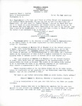 Letter from Nelson Mason to Representative Burdick Regarding Legislature Seat for Fort Yates Indians, November 1, 1952