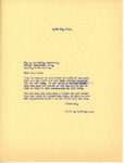 Letter from Representative Burdick to A. O. Rohde Regarding Garrison Dam Pool Level, April 18, 1949