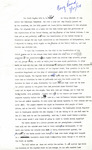 Draft of Speech Regarding Civil Rights Bill, US House Resolution 627, July 20, 1956