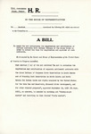 Draft of Bill To Amend the Act Authorizing the Negotiation and Ratification of Certain Contracts with Certain Indians of the Sioux Tribe in Order to Extend the Time for Negotiation and Approval of Such Contracts, 1952 by Usher L. Burdick