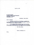 Letter from Representative Burdick to Marion Clausen Regarding Land Patents, August 4, 1952