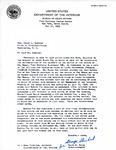 Letter from George Shubert on behalf of Ralph Shane to Representative Burdick Regarding Owl Woman Estate, May 31, 1955