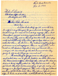 Letter from Lillie Wolf to Representative Burdick Regarding Garrison Dam Relocations. February 17, 1956