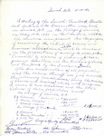 Letter from Sanish Van Hook Elevator Committee to Representative Burdick Regarding Land Values, May 10, 1951
