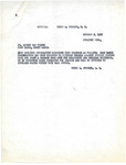 Letter from U.S. Representative Usher L. Burdick to Jerome Has Tricks Regarding the Release of Leo Running Bear from the Army, October 09, 1952. by Usher Burdick
