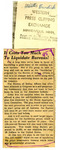 It Costs Too Much to Liquidate Bureaus, February 15, 1952. by Unknown