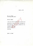 Letter from U.S. Representative Usher Burdick to J.R. Harmon, March 03, 1938. by Usher L. Burdick