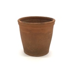 Redware Flower Pot No. 388 by Maker Unknown