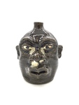 Stoneware Face Jug No. 455 by Lanier Meaders